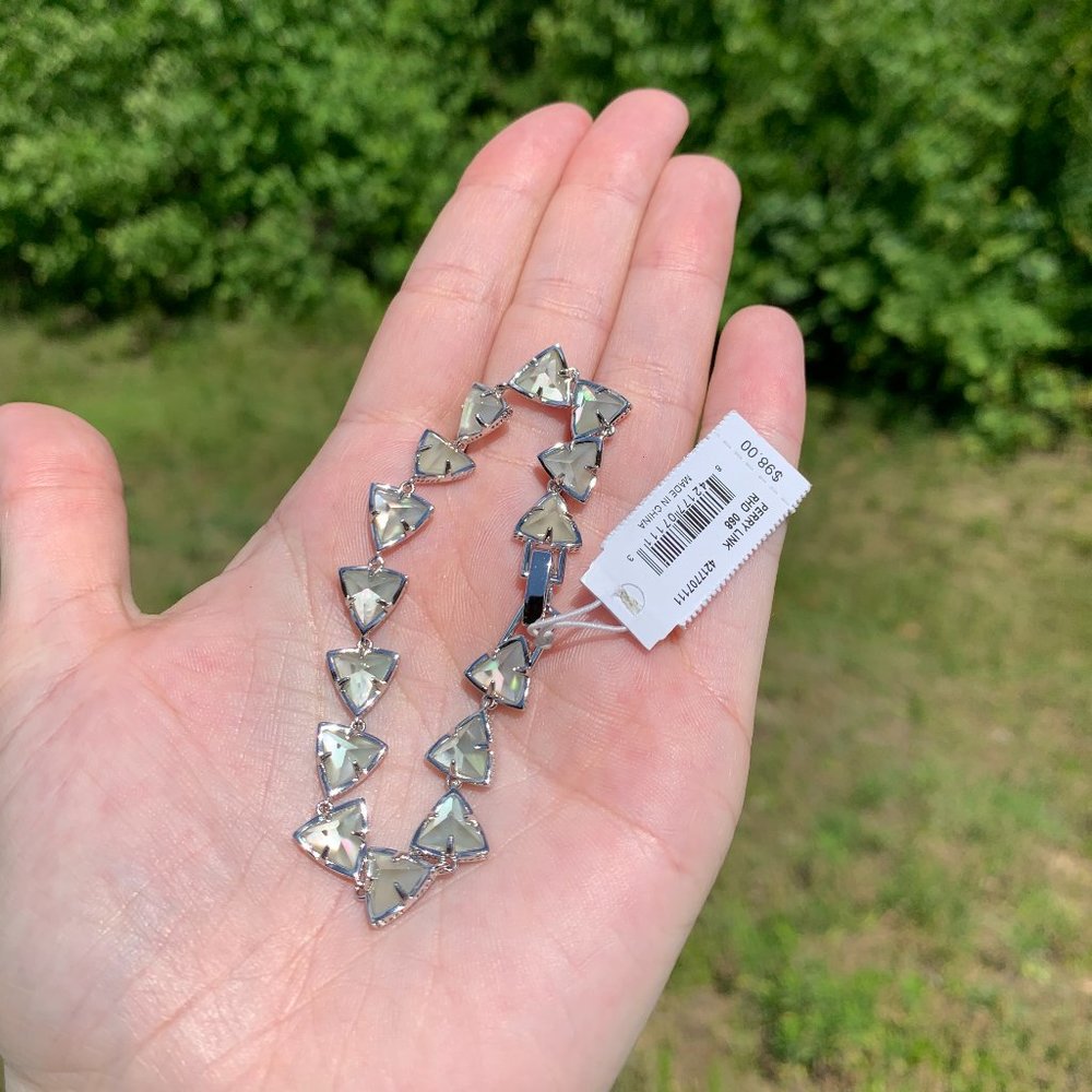 KENDRA SCOTT • Perry Silver Link Bracelet